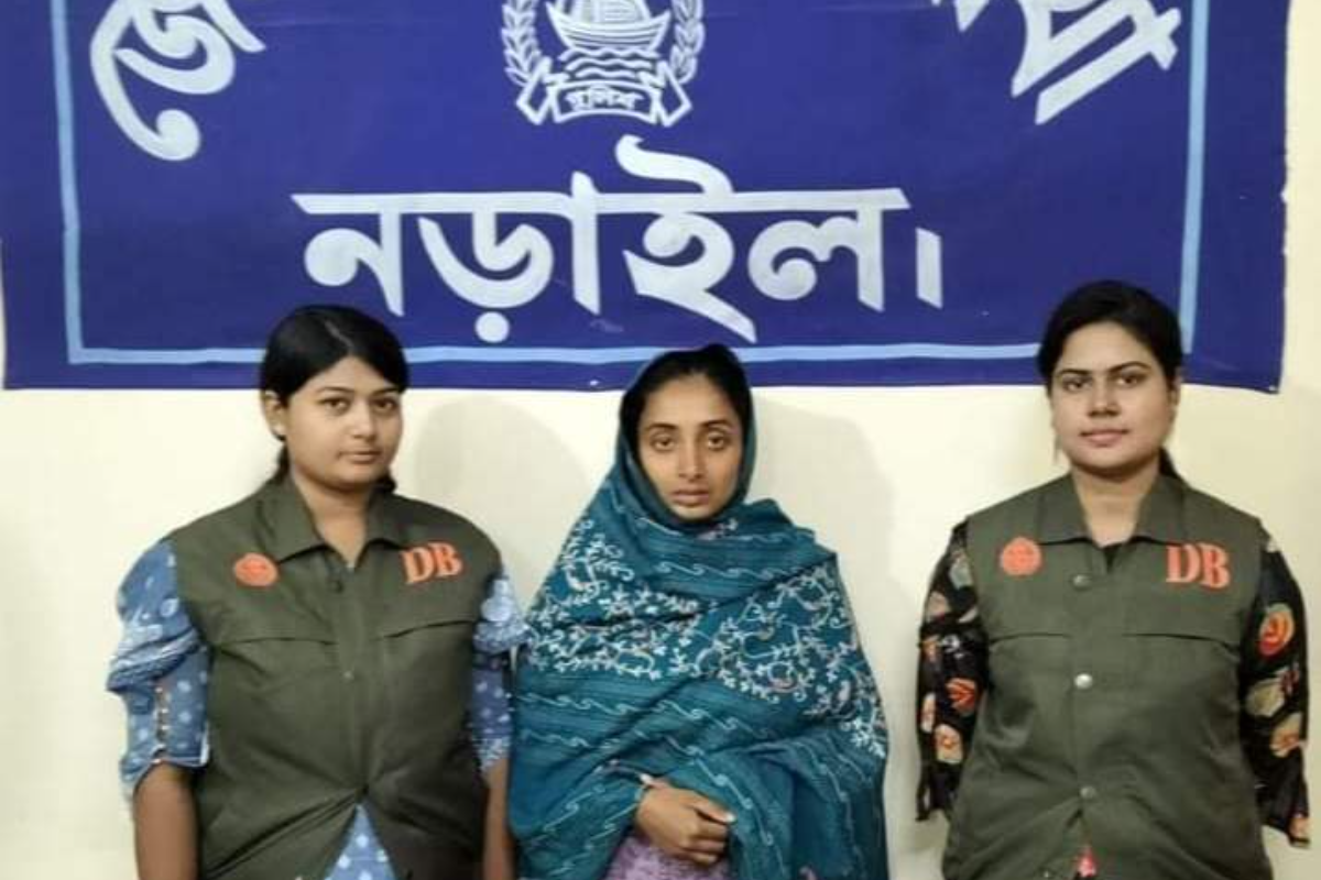 নড়াইলে সন্তানকে হত্যার দায়ে মা গ্রেফতার
