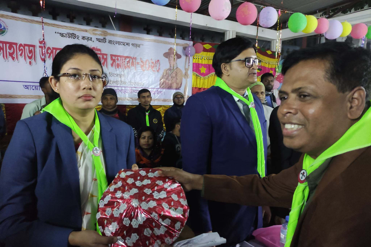 লোহাগড়ায় স্কাউটস সমাবেশ অনুষ্ঠিত