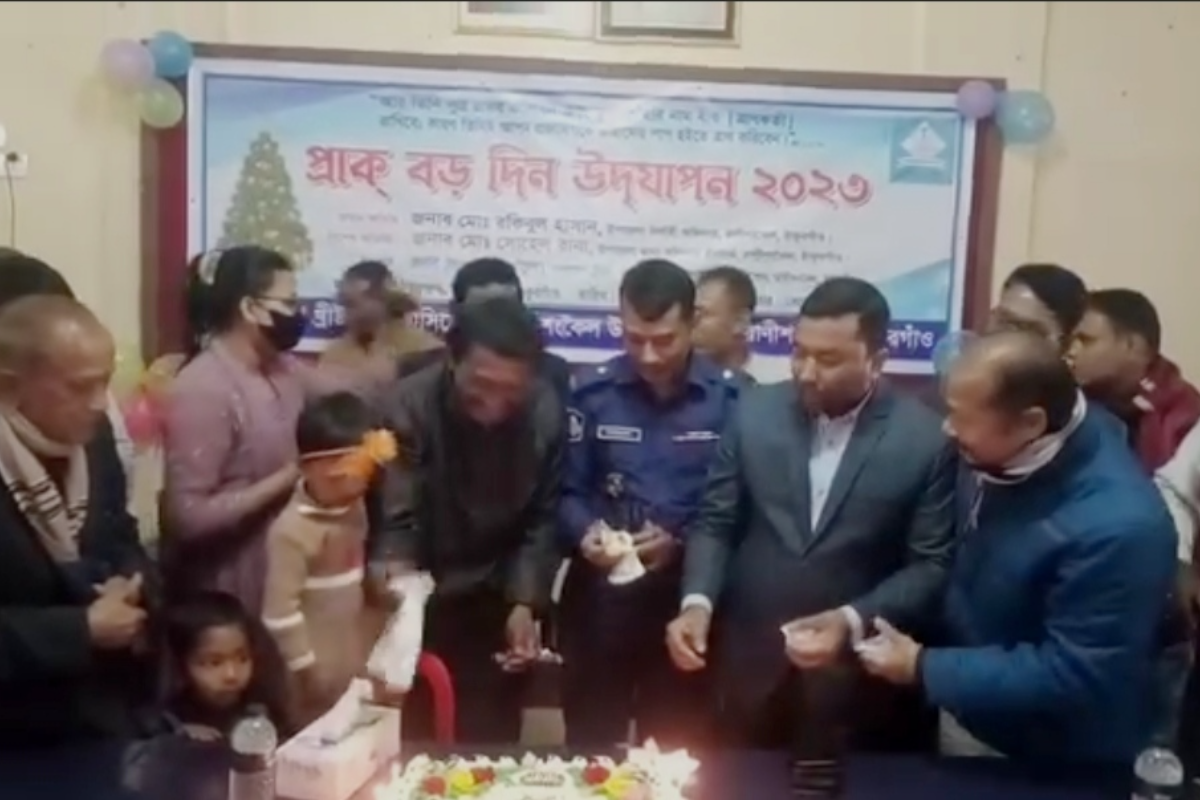রাণীশংকৈলে খ্রিস্টান ধর্মাবলম্বীদের বড়দিন উদযাপন উপলক্ষে প্রস্তুতি সভা অনুষ্ঠিত