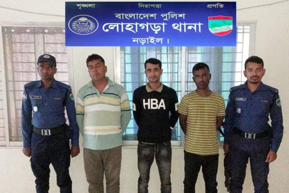 নড়াইলে ইয়াবাসহ গ্রেফতার ৩