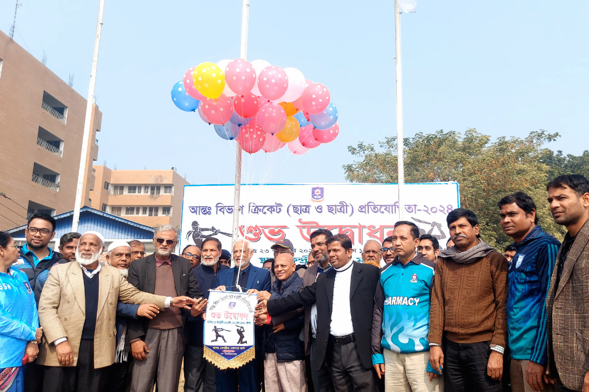 গবিতে আন্তঃবিভাগ ক্রিকেট প্রতিযোগিতা শুরু 
