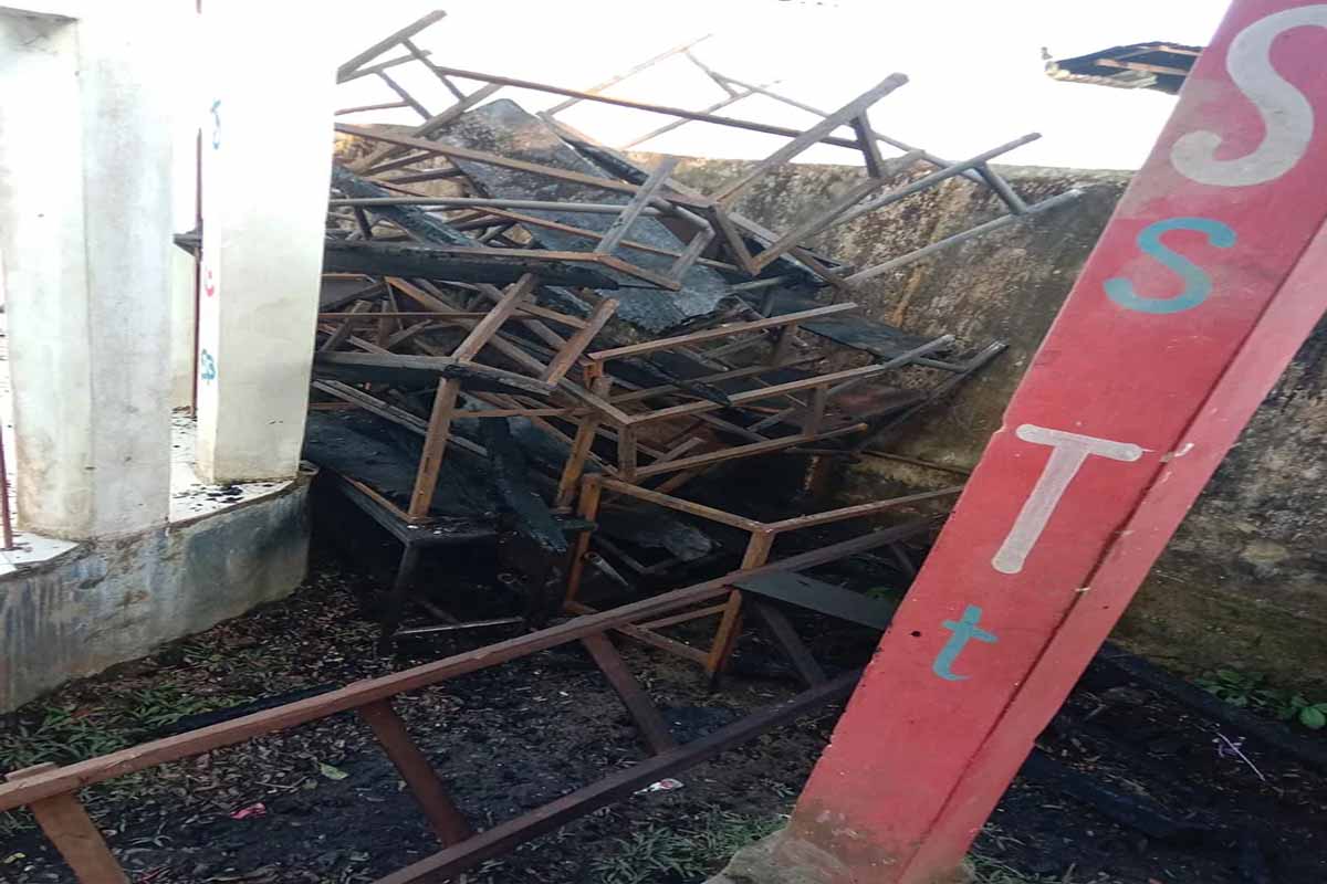 চুনারুঘাটে ভোটকেন্দ্রে আগুন, বিএনপি নেতা আটক