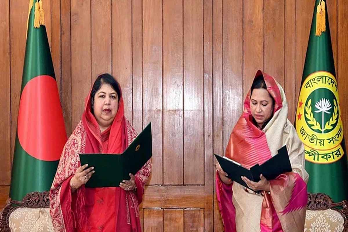 শপথ নিলেন নিলুফার আনজুম