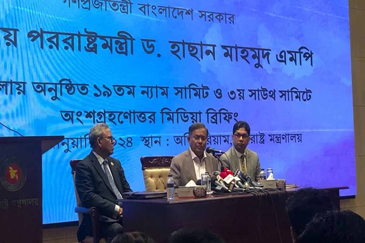 সরকার আদালতে হস্তক্ষেপ করতে পারে না: ইউনূস প্রসঙ্গে হাছান মাহমুদ