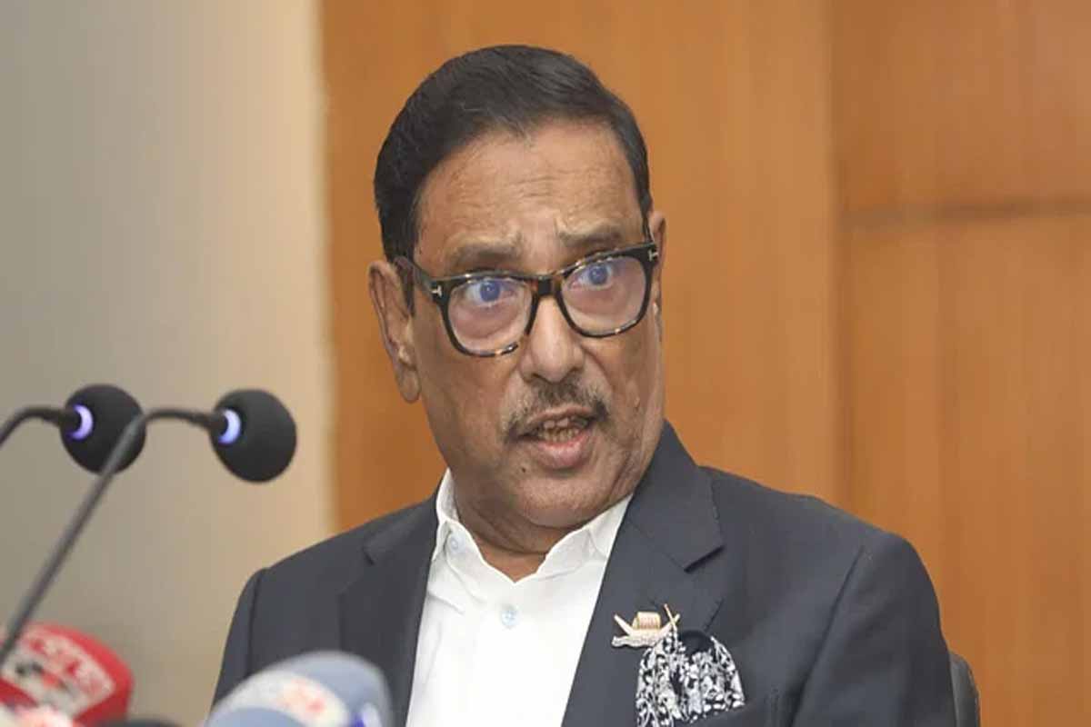 বিএনপির নির্বাচনে না আসা সার্বভৌমত্বের বিরুদ্ধে ষড়যন্ত্র: ওবায়দুল কাদের