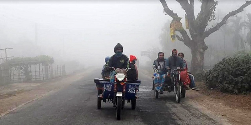শৈত্যপ্রবাহ অব্যাহত, রাতে তাপমাত্রা কমতে পারে