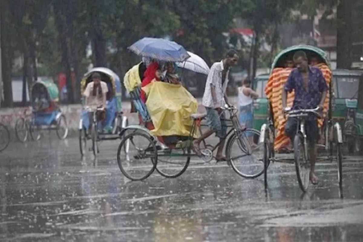 রাতেই ৬ বিভাগে বজ্রসহ বৃষ্টির শঙ্কা
