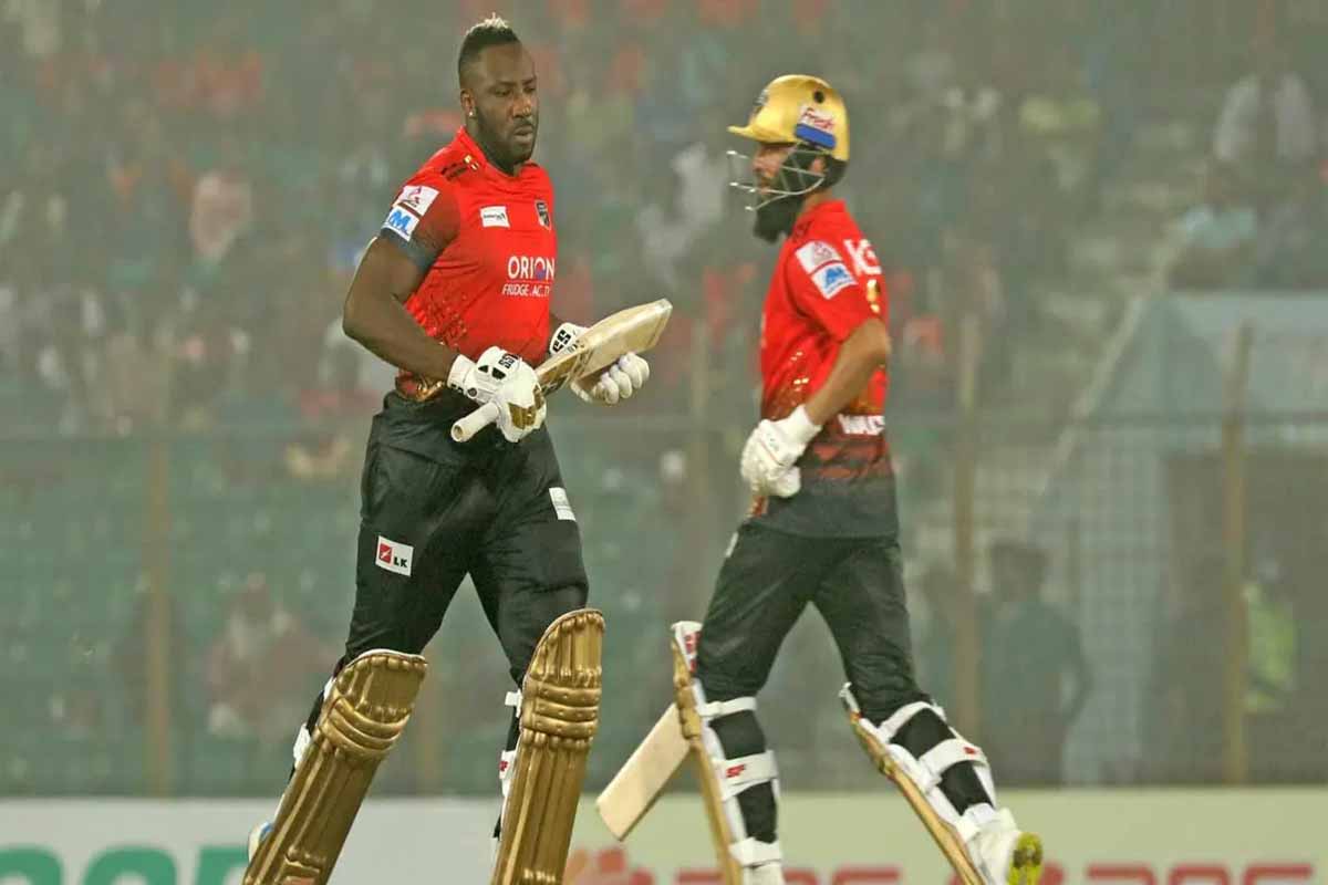 রাসেল ঝড়ে রংপুরকে হারাল কুমিল্লা