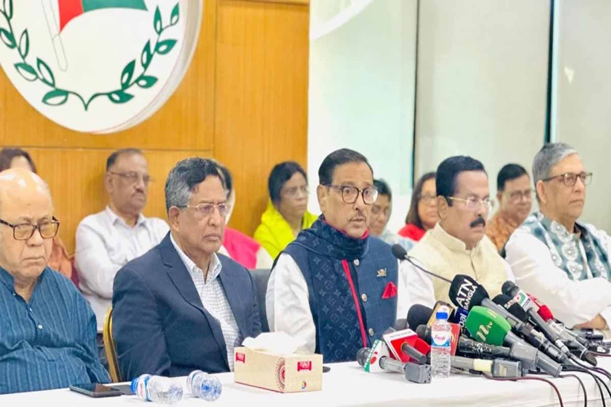 কাদের: জেল থেকে বের হয়ে ফখরুল সাহেব ফের দিবাস্বপ্নে বিভোর