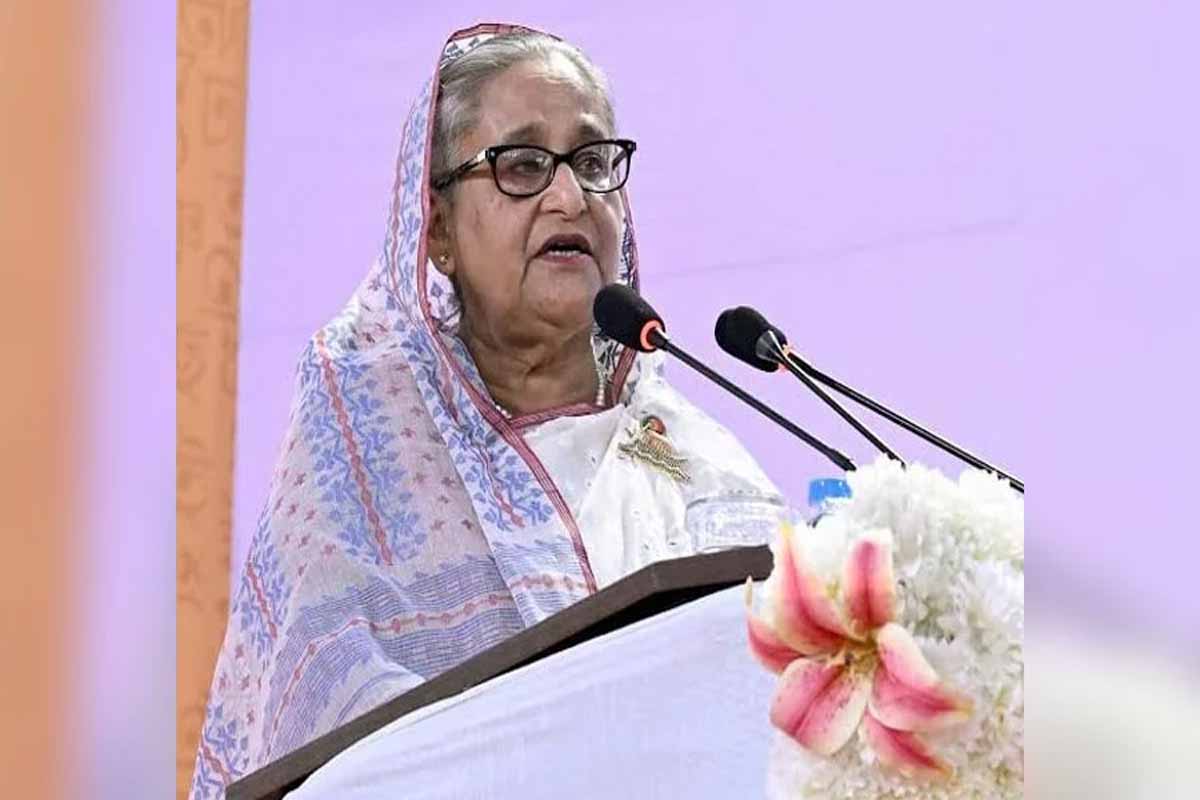 অস্ত্রের পেছনে খরচ না করে জলবায়ু তহবিল বাড়ানোর আহ্বান প্রধানমন্ত্রীর