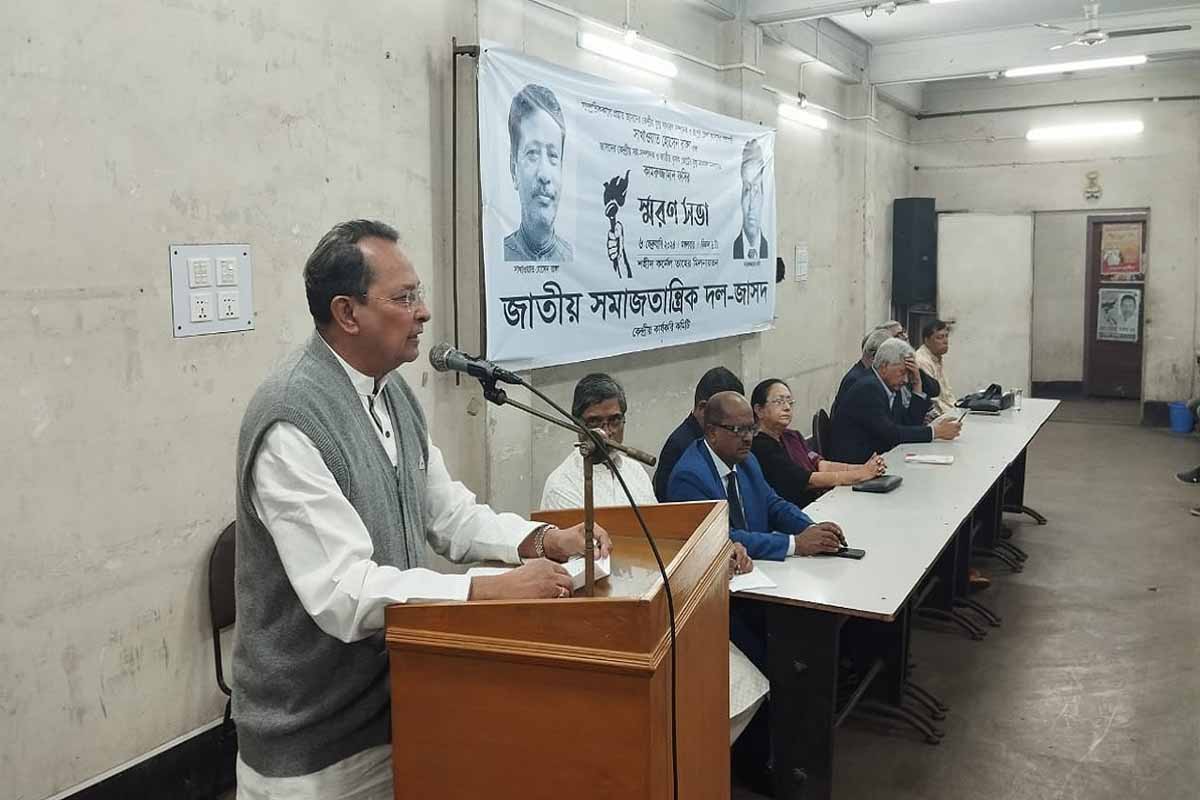 বিএনপি-জামায়াত এখনো বিদেশি শক্তির কাছে ধরনা দিচ্ছে : ইনু 
