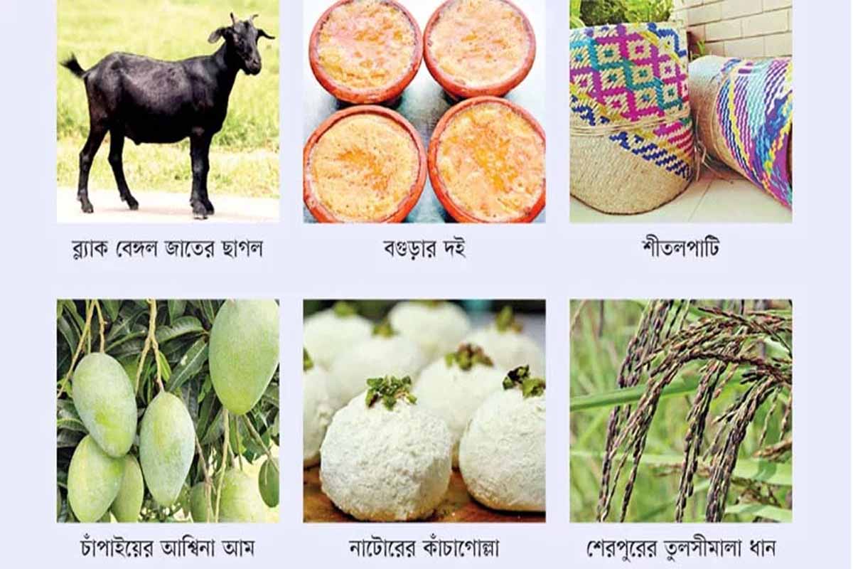 জিআই হিসেবে অনুমোদন পেল আরও চার পণ্য