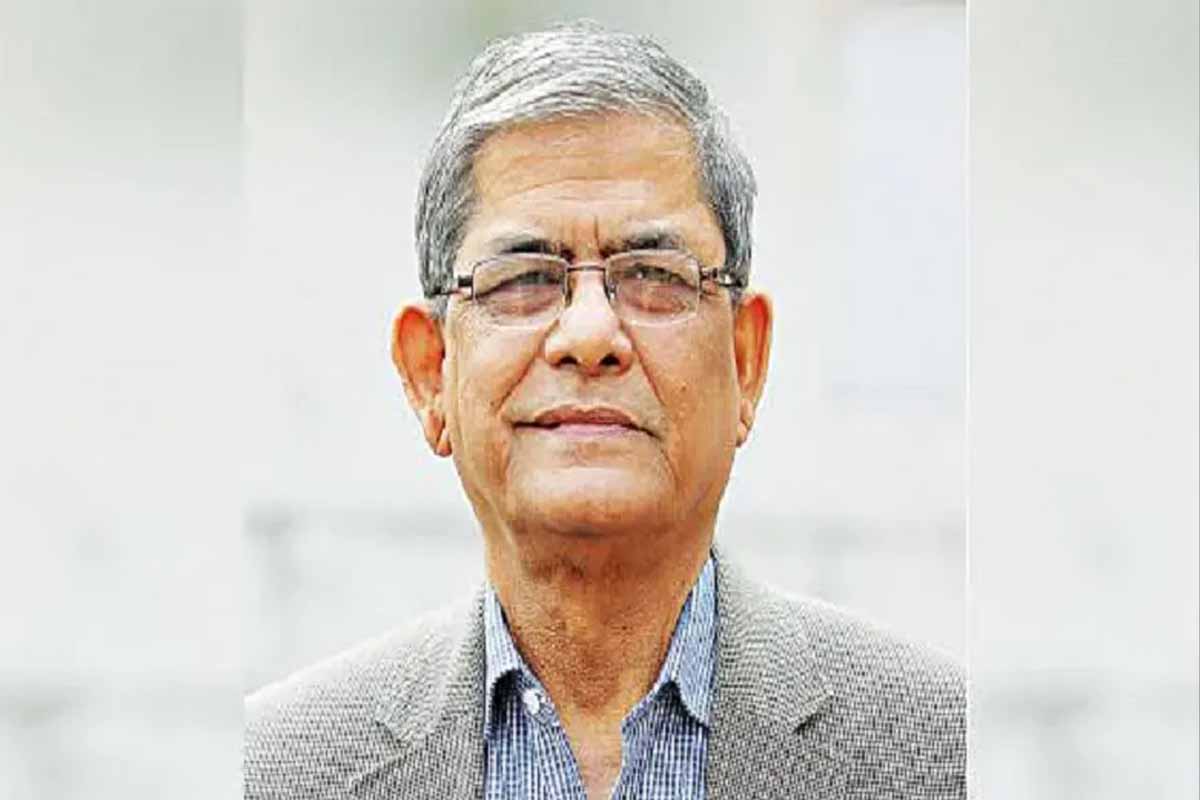 বাসায় চিকিৎসা নিচ্ছেন মির্জা ফখরুল