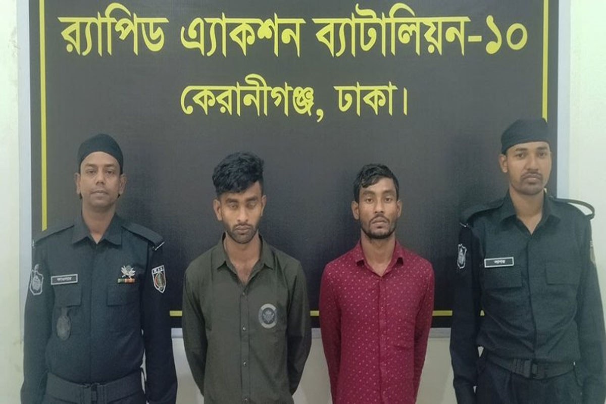 হত্যা মামলায় জড়িত পলাতক দুই আসামি গ্রেফতার