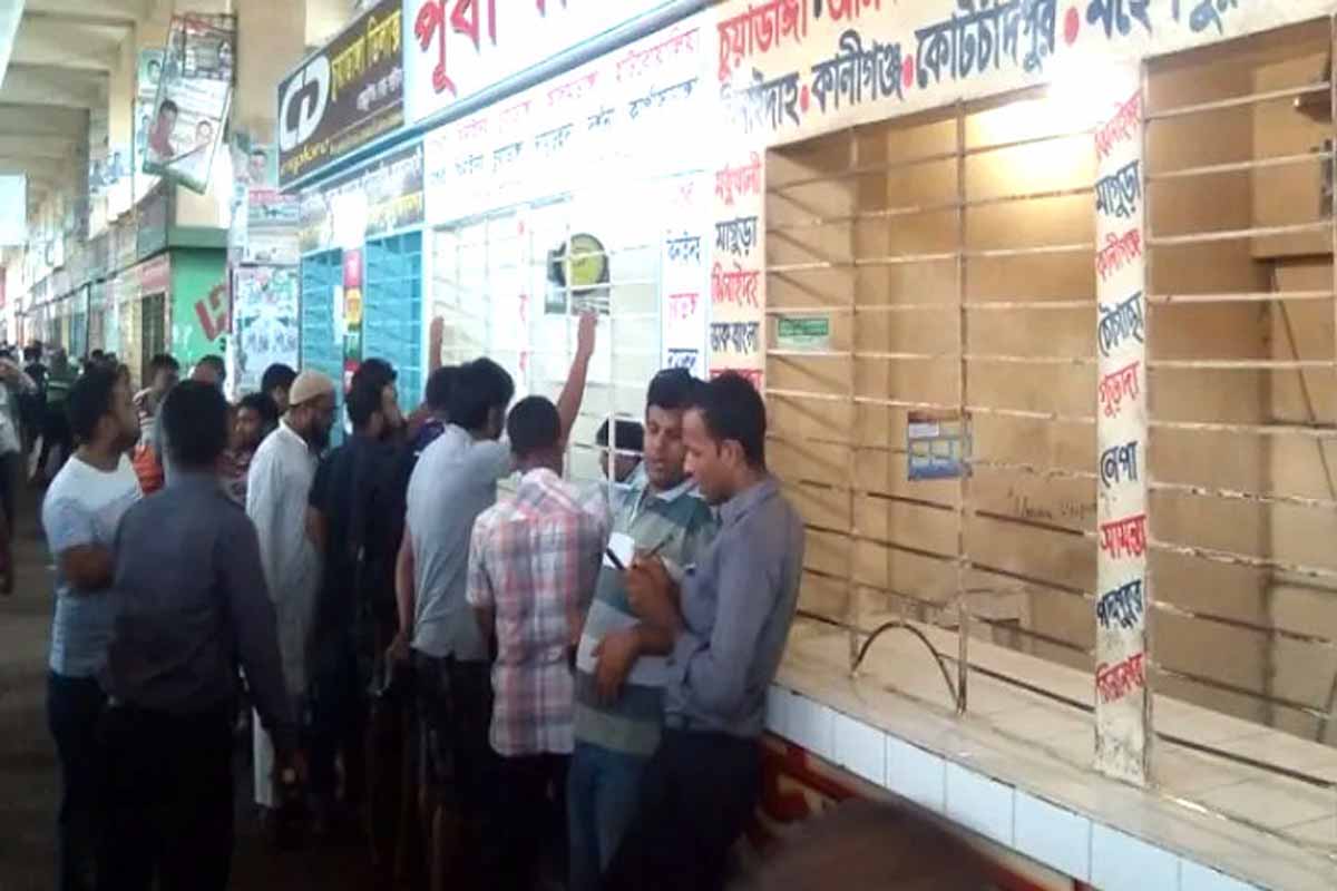 বাসের অগ্রিম টিকিট বিক্রি শুরু