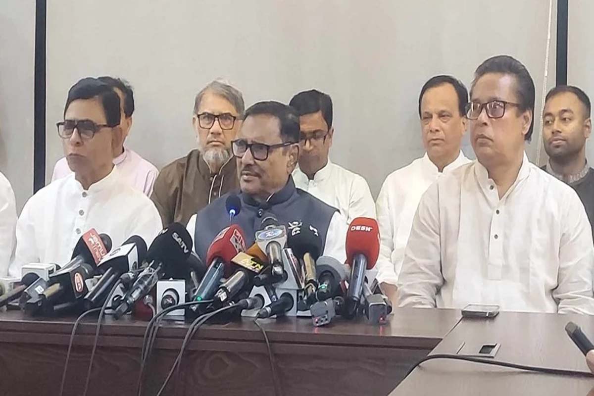 নির্বাচন ছাড়া সরকার পরিবর্তনের সুযোগ নেই: কাদের