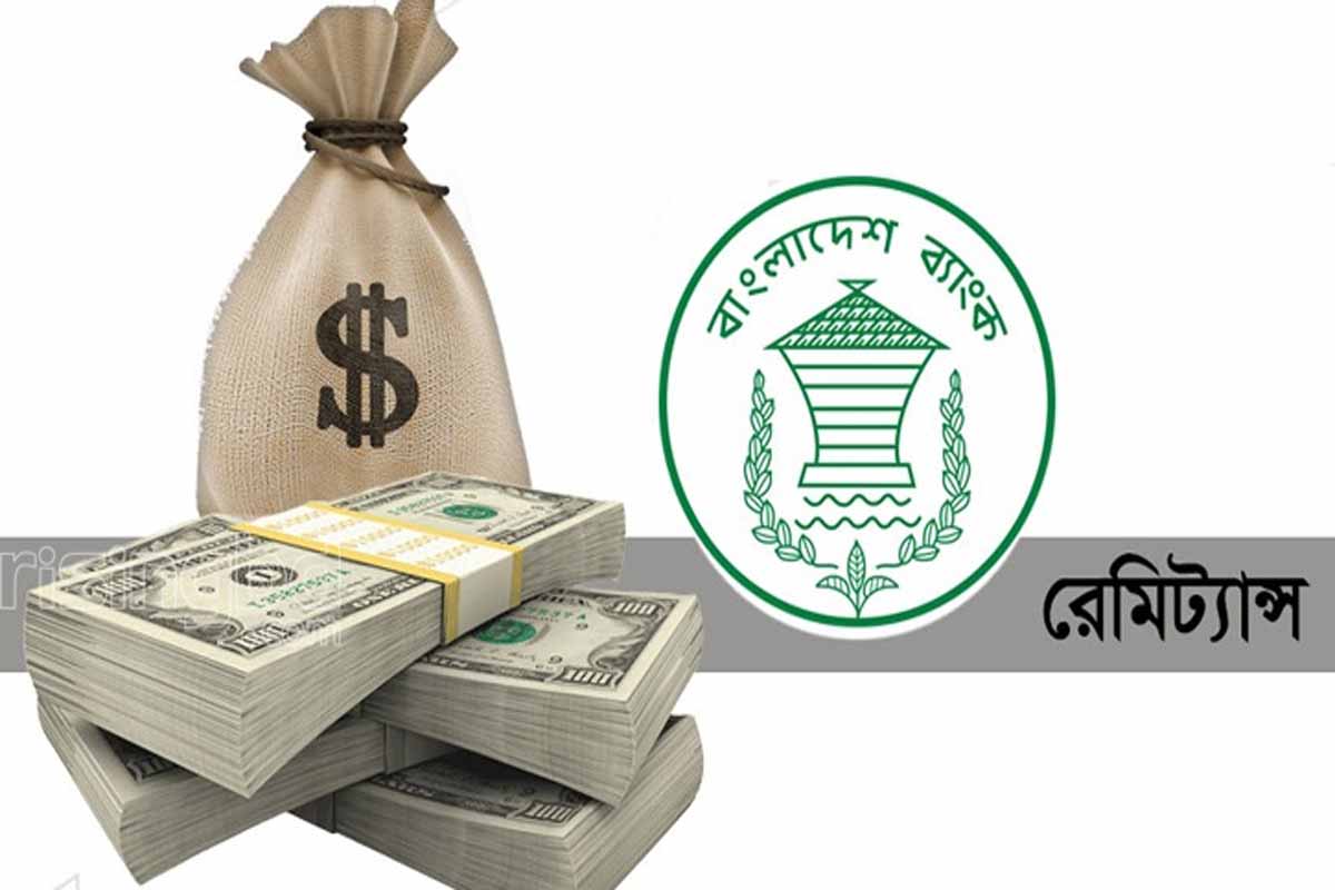 ২২ দি‌নে এলো সাড়ে ১৫ হাজার কো‌টি টাকার রেমিট্যান্স