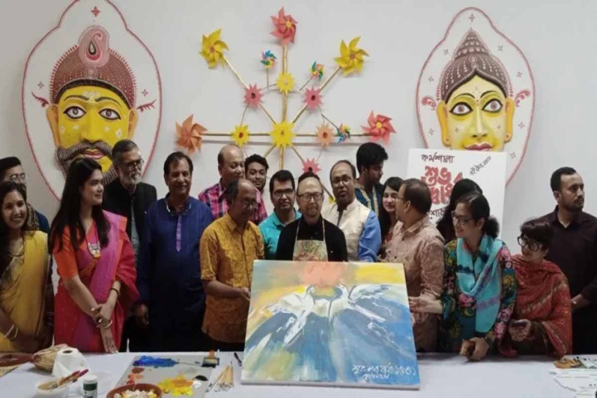 এ বছর মঙ্গল শোভাযাত্রার প্রতিপাদ্য ‘আমরা তিমির বিনাশী’
