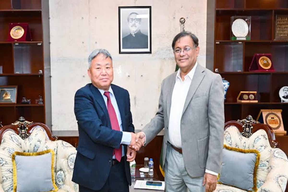 পররাষ্ট্রমন্ত্রীর সঙ্গে দ. কোরিয়ার রাষ্ট্রদূতের বৈঠকে অর্থনৈতিক কূটনীতির প্রাধান্য