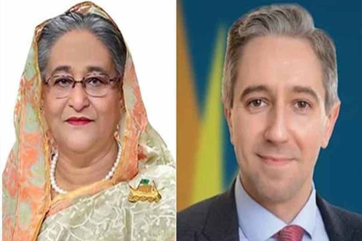 আয়ারল্যান্ডের নতুন প্রধানমন্ত্রীকে শেখ হাসিনার অভিনন্দন