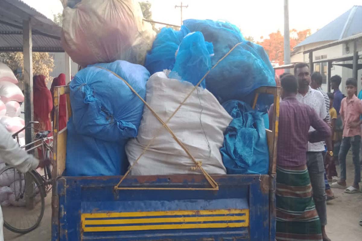 ফরিদপুরে ৬ লাখ টাকার অবৈধ জাল জব্দ, আটক ২