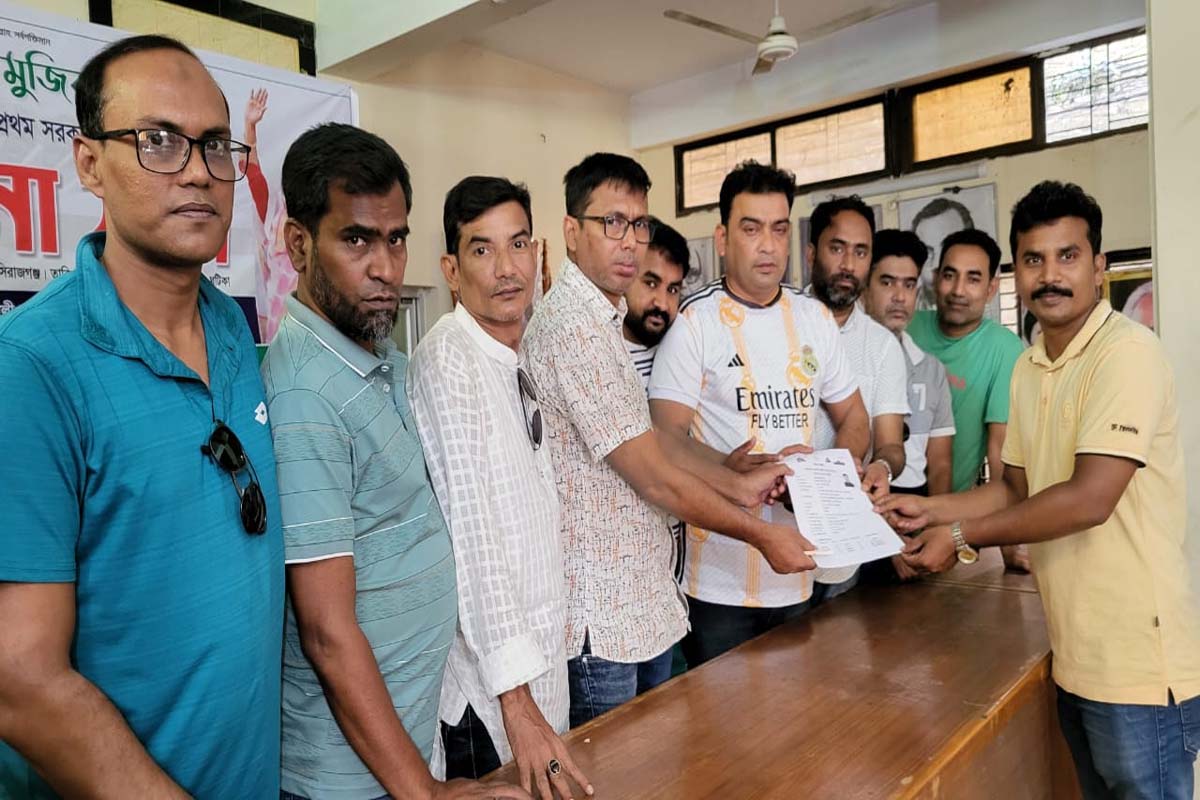 সলঙ্গা থানা যুবলীগের সাধারণ সম্পাদক হতে চায় সোহেল রানা