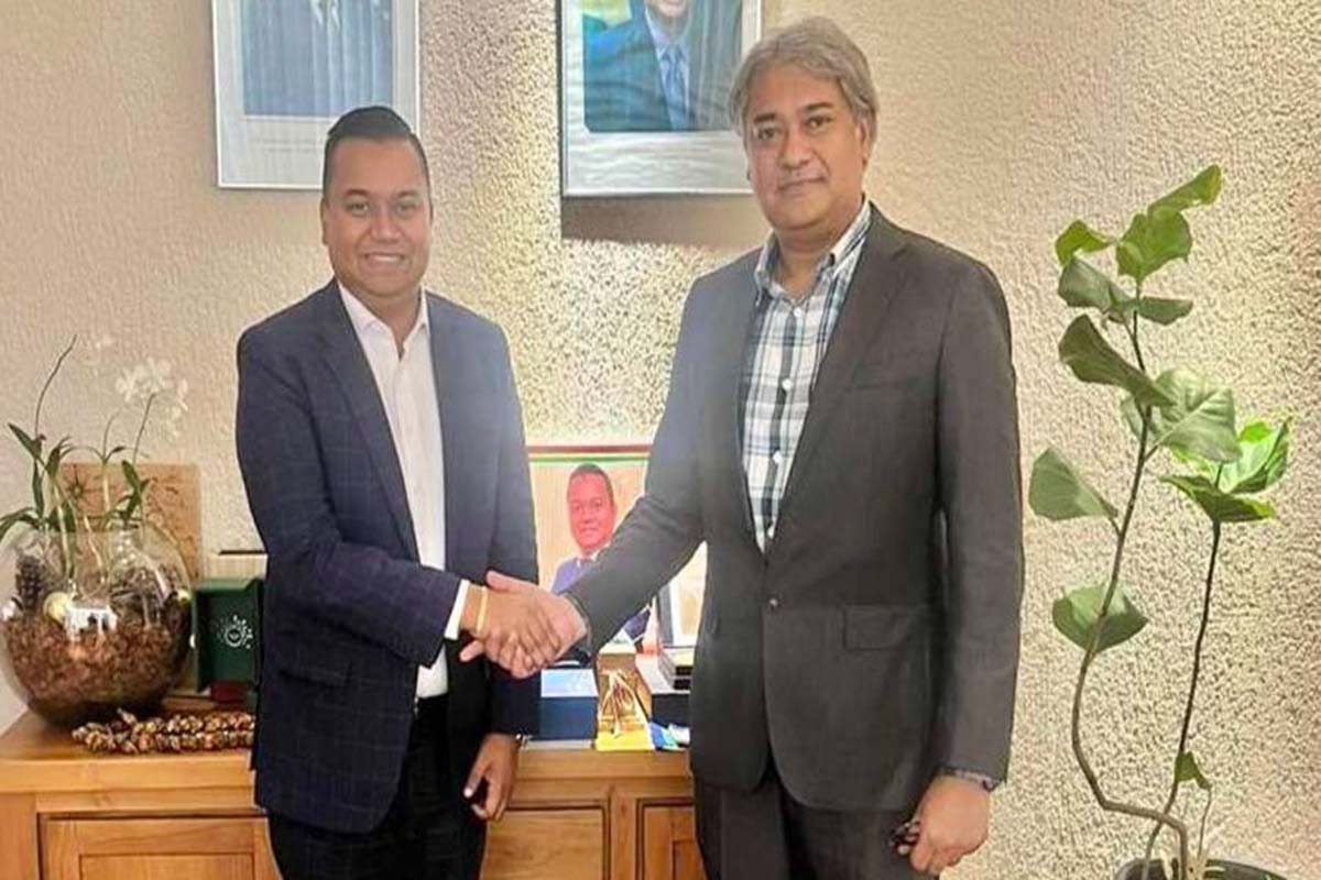 মরিশাসের তথ্যপ্রযুক্তি মন্ত্রীর সঙ্গে তথ্য প্রতিমন্ত্রীর বৈঠক