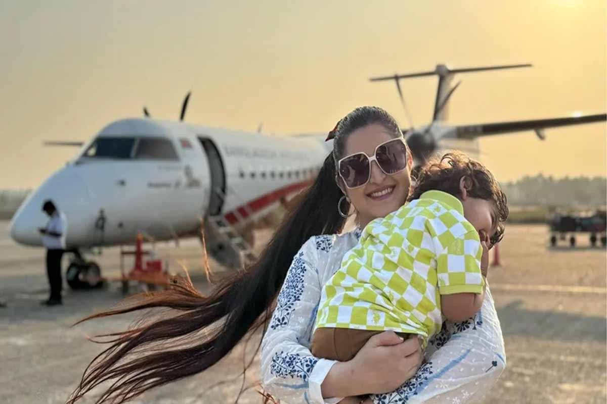 ঈদের আগে দেশে ফিরলেন পরীমণি