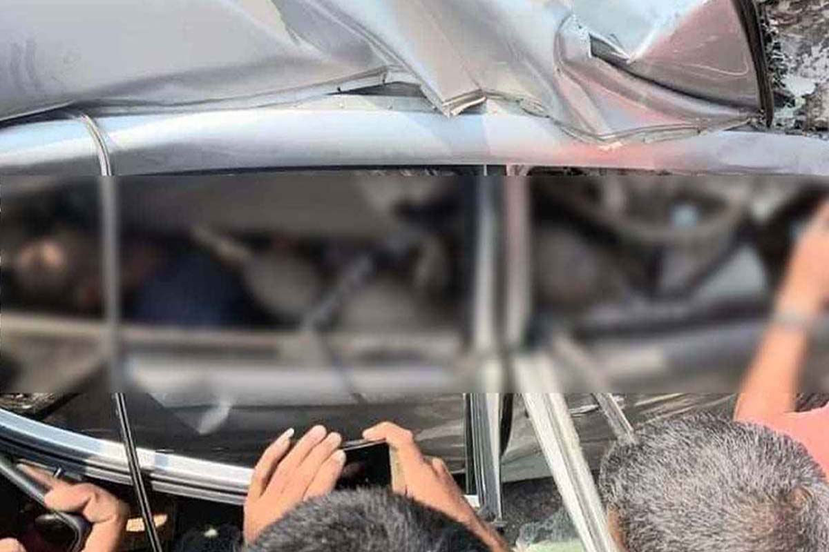 ঈদযাত্রায় বাস-প্রাইভেটকার সংঘর্ষ, নিহত ৩