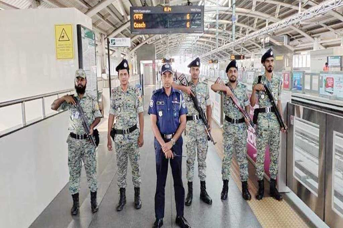 ঈদ ঘিরে মেট্রোরেলে বাড়তি নিরাপত্তা