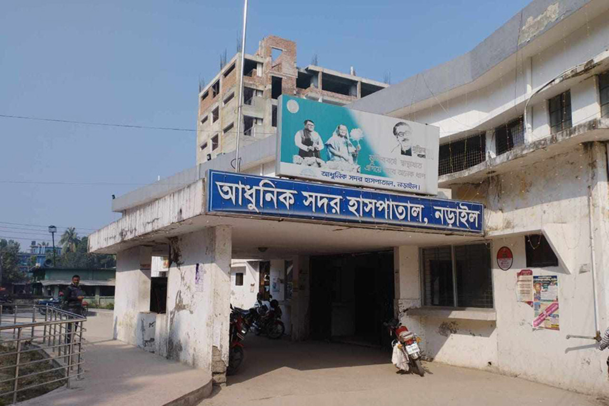 নড়াইলে মোটরসাইকেল চালক নিয়ন্ত্রণ হারিয়ে পথচারীসহ নিহত-২ আহত ২