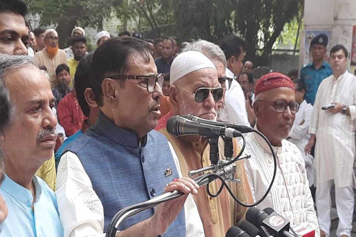 বিএনপি এদেশের সাম্প্রদায়িকতার বিশ্বস্ত ঠিকানা : কাদের