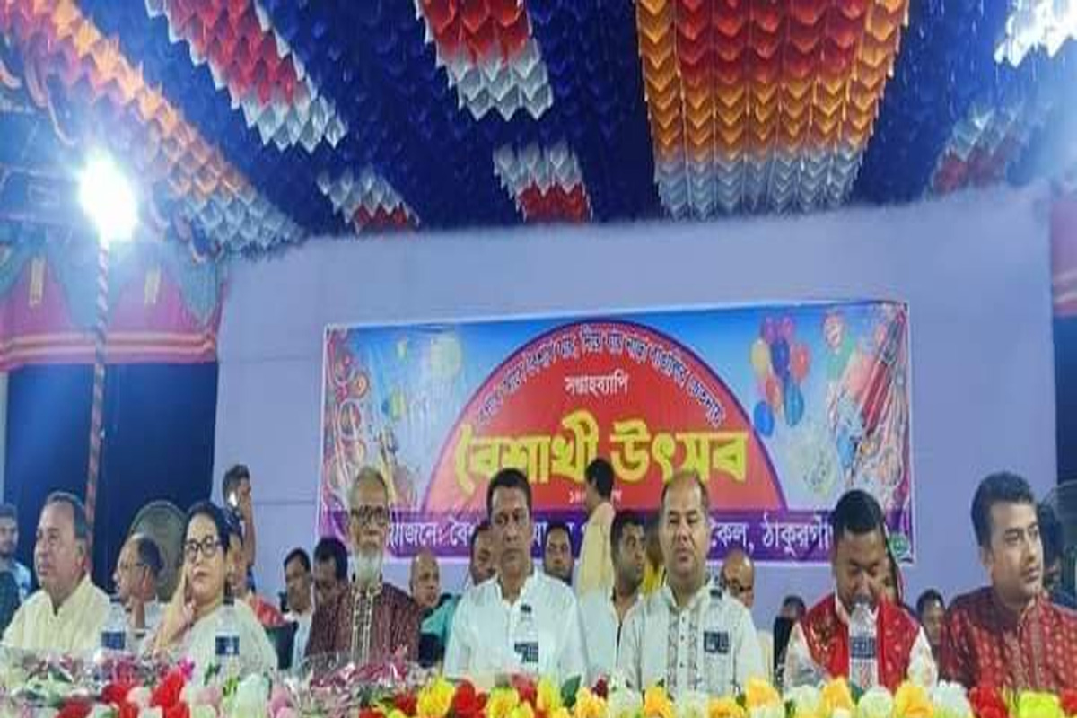 রাণীশংকৈলে ৭ দিনব্যাপী বৈশাখী মেলার উদ্বোধন