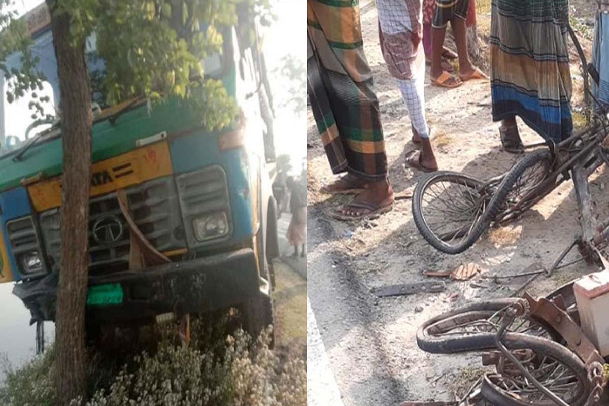 বাগেরহাটে ট্রাক-ভ্যান মুখোমুখি সংঘর্ষ, নিহত ৩