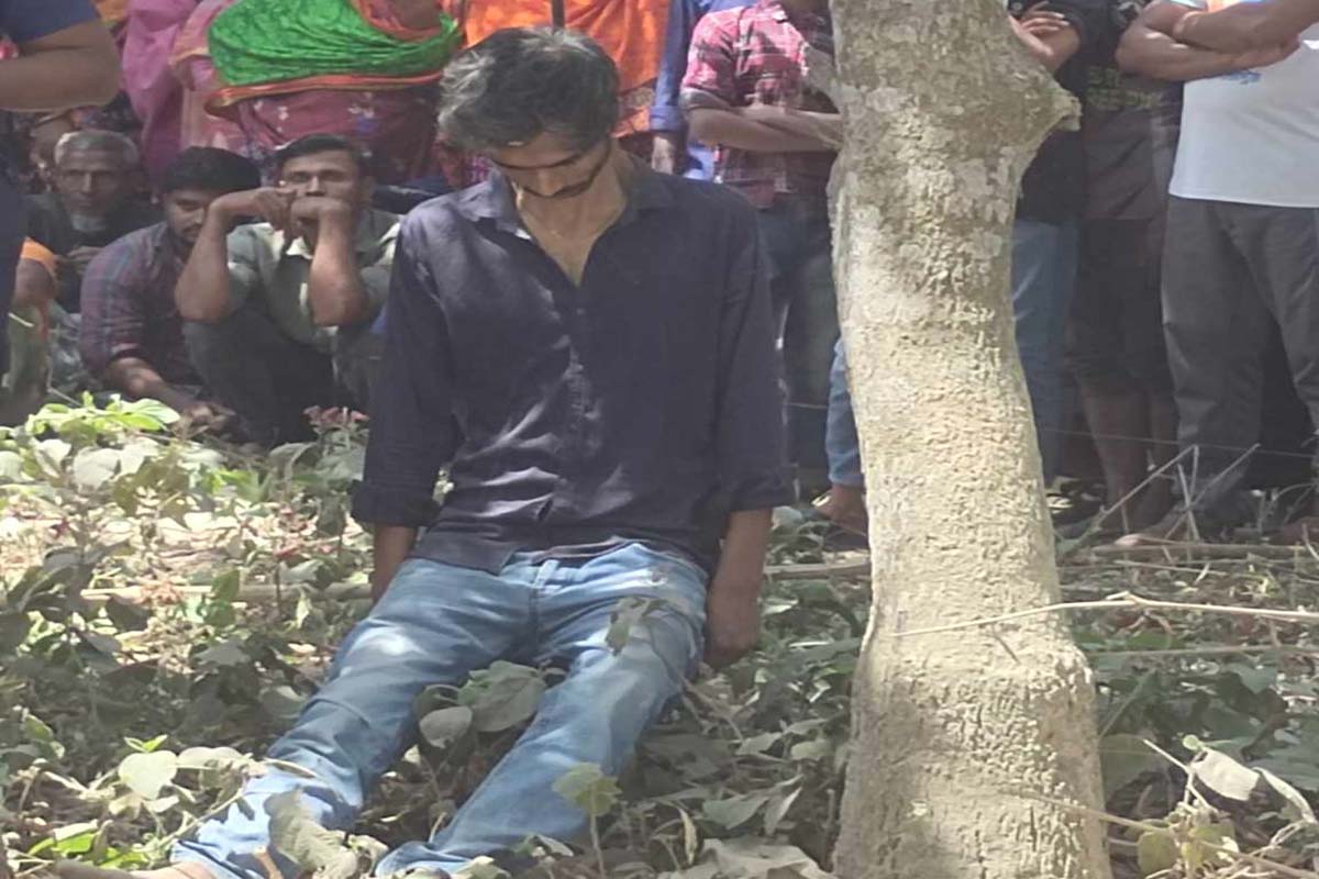 রাণীশংকৈলে রহস্যজনক ঝুলন্ত লাশ উদ্ধার