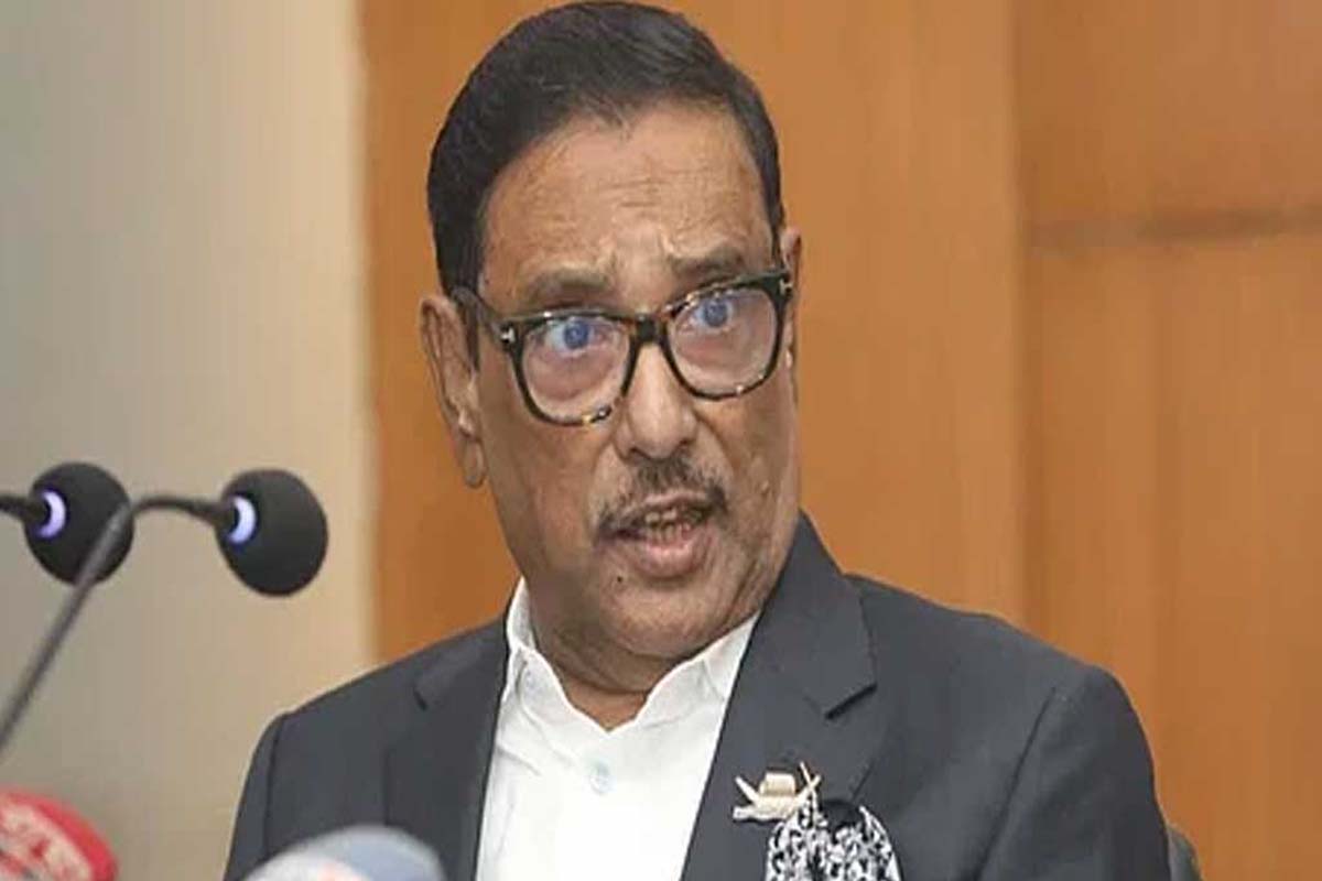 জনগণের জানমাল রক্ষার্থে বিএনপির সমাবেশের দিনে কর্মসূচি দিই: কাদের