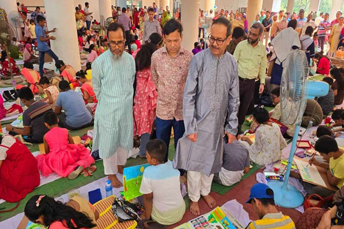 বিশ্ব পরিবেশ দিবস উপলক্ষে চিত্রাঙ্কন প্রতিযোগিতা