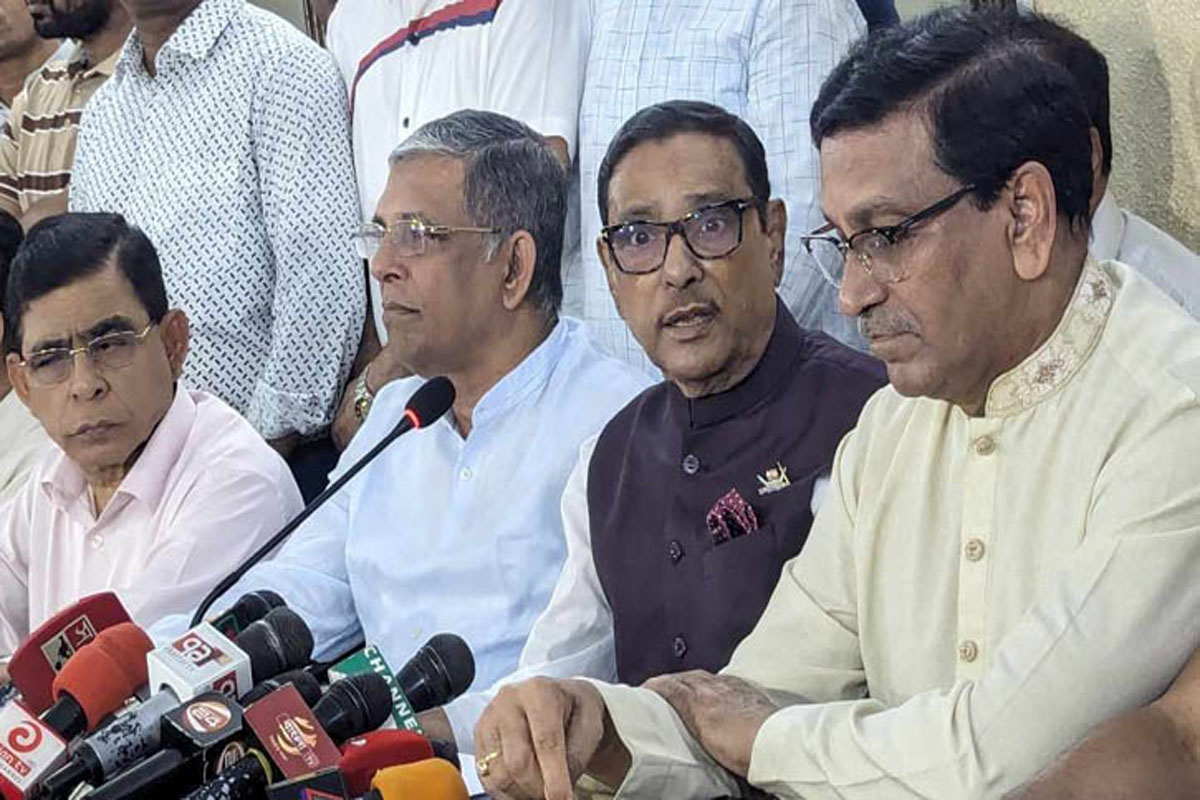 বিএনপি, টিআইবিসহ দেশবিরোধী বুদ্ধিজীবীরা অপপ্রচার কর‌ছে: কা‌দের