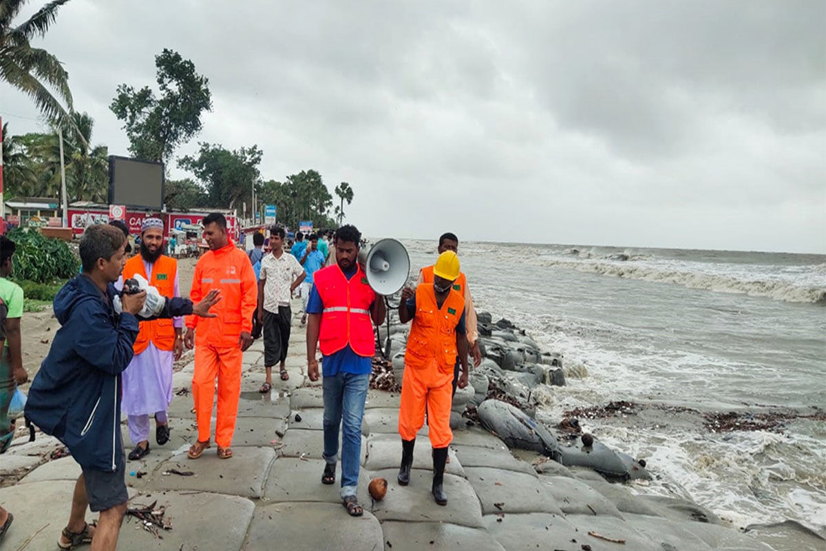 ঘূর্ণিঝড় রেমাল: কলাপাড়ায় জোয়ারের পানিতে যুবকের মৃত্যু