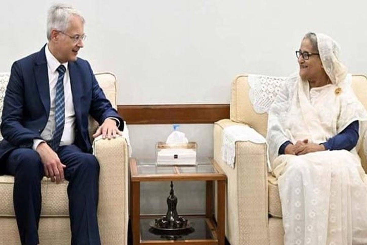 জিএসপি প্লাস সুবিধা অব্যাহত রাখতে ফিনল্যান্ডের সহায়তা চান প্রধানমন্ত্রী