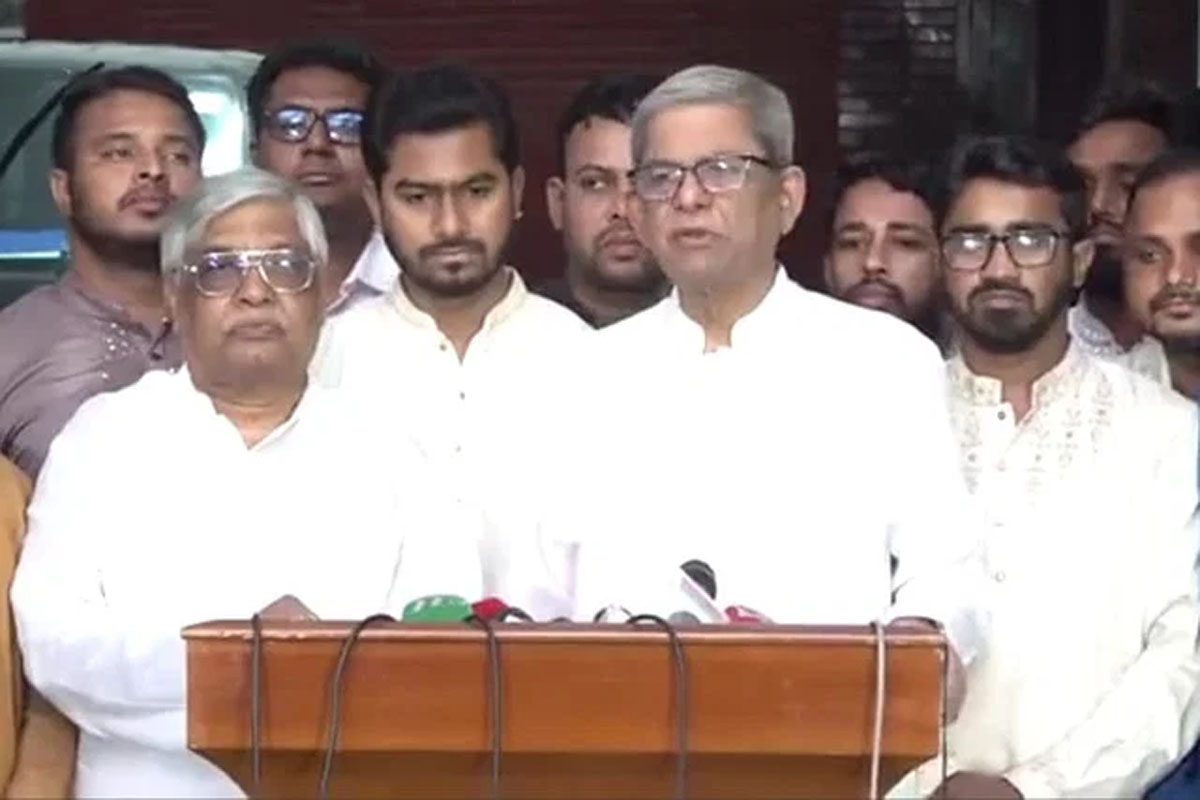 বাংলাদেশের অর্থনীতি ভয়াবহ পর্যায়ে: মির্জা ফখরুল