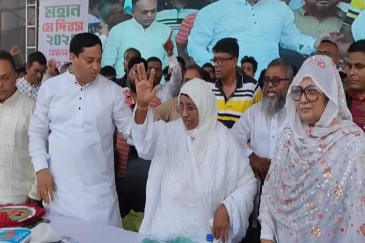 গাজীপুরে মহান মে দিবস পালিত