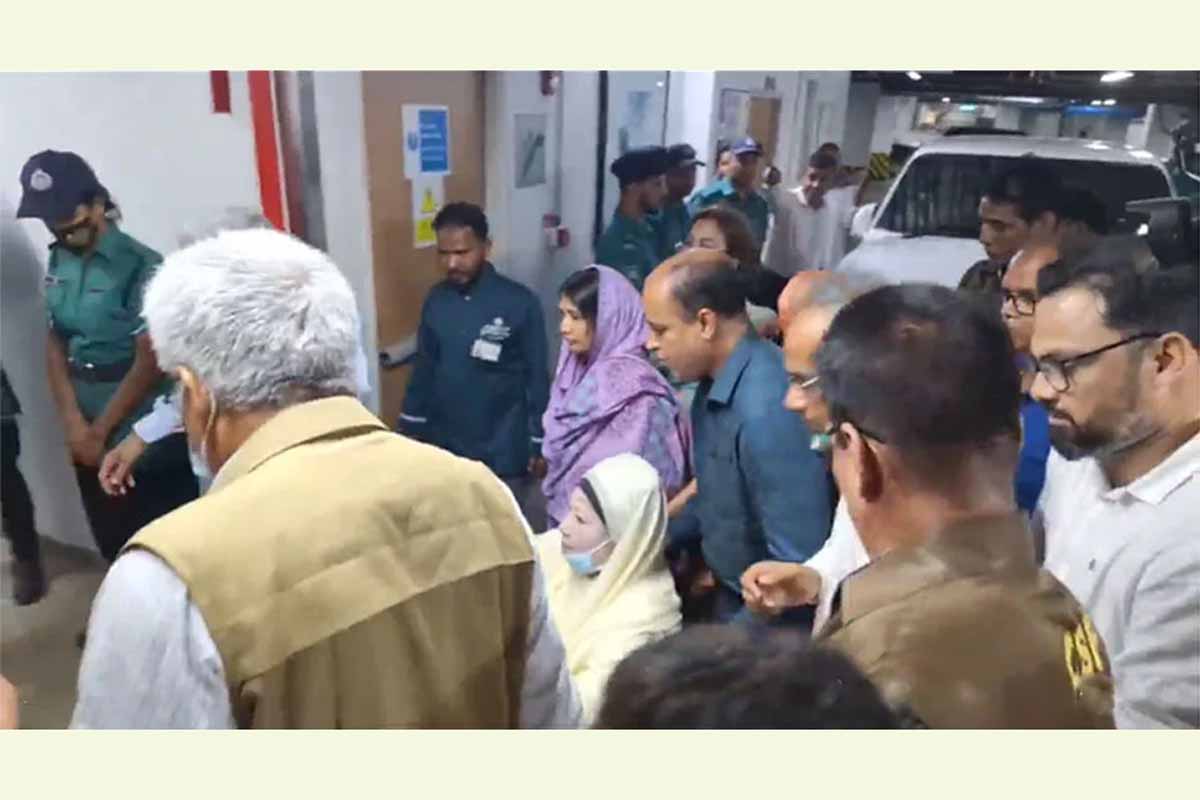 খালেদা জিয়া হাসপাতালে