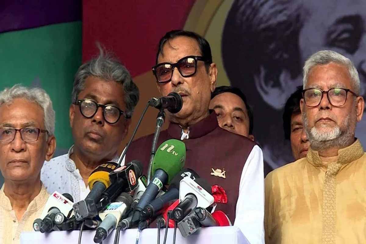 বিএনপি ক্ষমতায় এলে দেশকে রক্তের স্রোতে ভাসিয়ে দেবে :কাদের