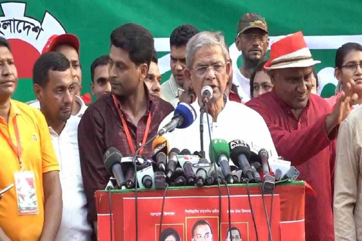 দেশের মানুষ ন্যূনতম অধিকার থেকেও বঞ্চিত : মির্জা ফখরুল