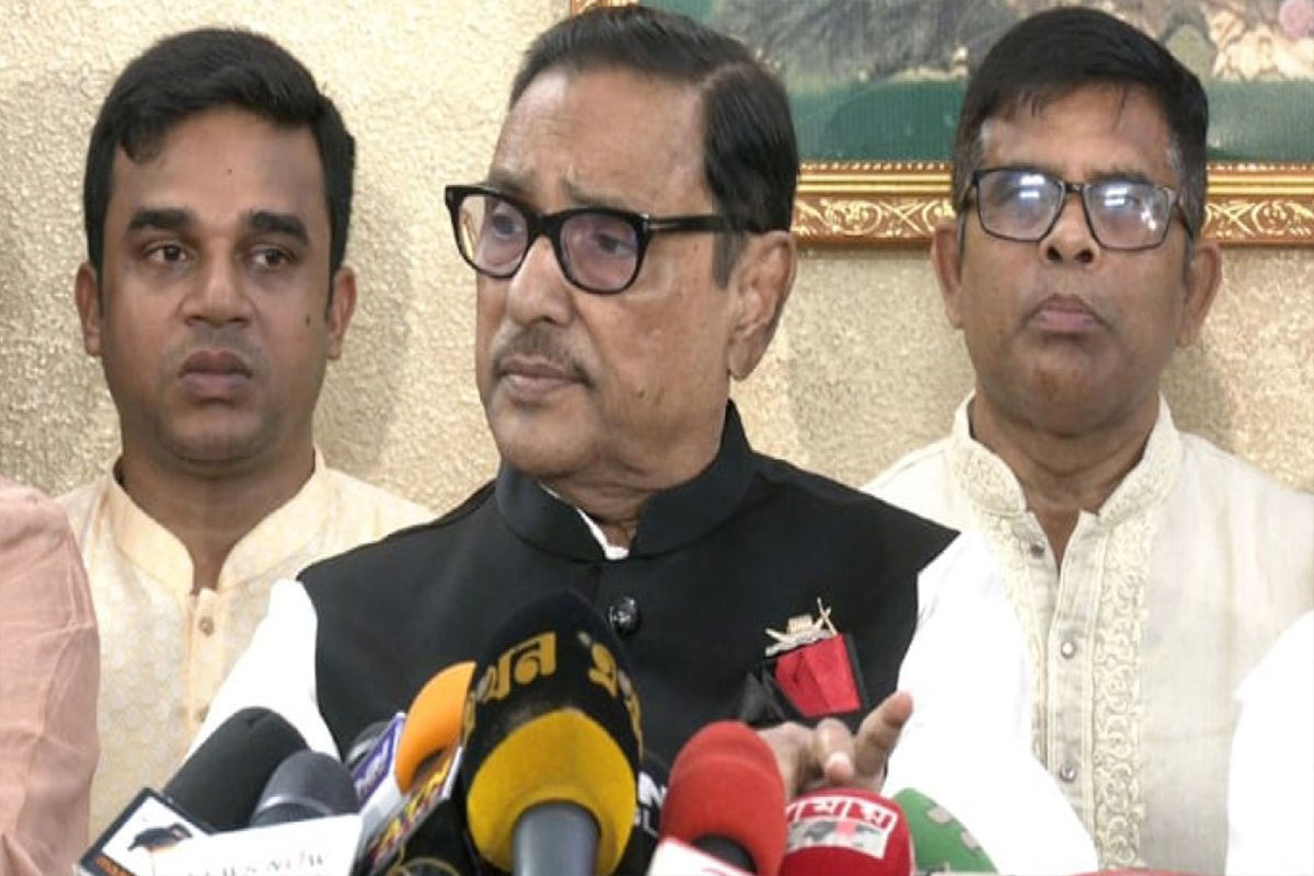 ‘আওয়ামী লীগ মাঠে না থাকলে সন্ত্রাসী কর্মকাণ্ড চালাবে বিএনপি’