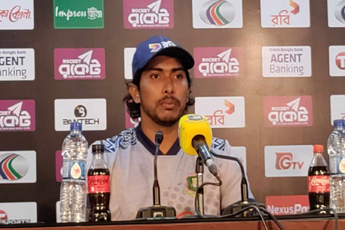 ৪৩ রানে ১০ উইকেটের পতন নিয়ে সৌম্যর ‘অদ্ভুত’ ব্যাখ্যা