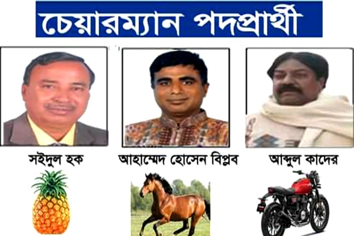 ত্রিমুখী লড়াইয়ে জমে উঠেছে রাণীশংকৈল উপজেলা পরিষদ নির্বাচন