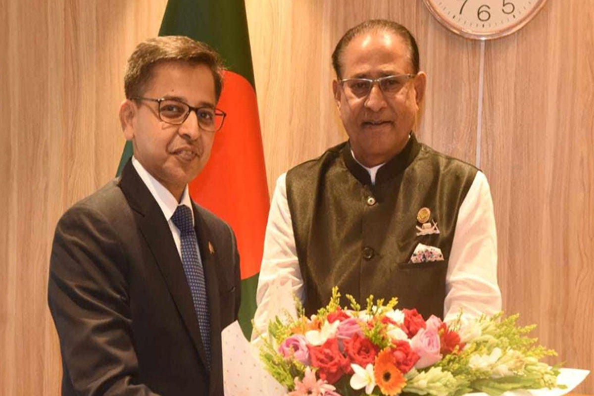 মৎস্য ও প্রাণিসম্পদ মন্ত্রীর সঙ্গে প্রণয় ভার্মার সাক্ষাৎ
