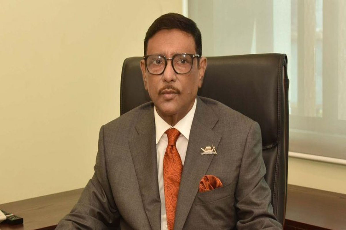 গণতান্ত্রিক যেকোনও বিষয়কে বিএনপি ফাঁদ মনে করে: ওবায়দুল কাদের